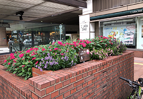 「一人一花運動」への協賛